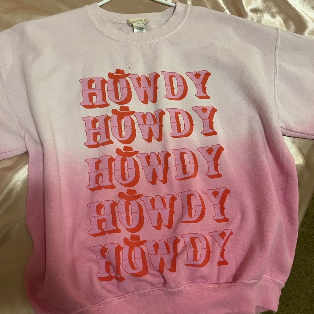 Altard State ‘Howdy’ Crewneck in Pink